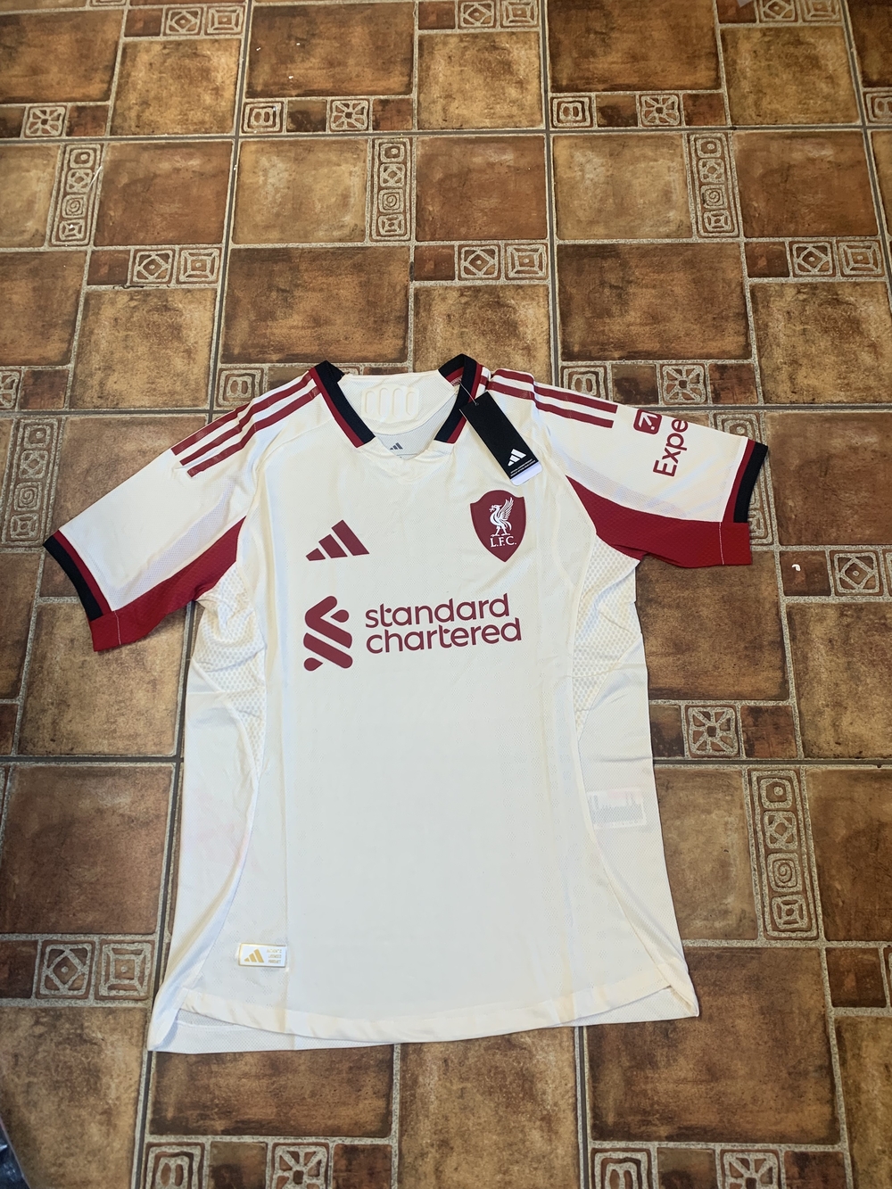 Adidas Liverpool 2025/26 Player Jerseys Size M